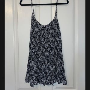 Brandy Melville Floral Slip Babydoll Dress